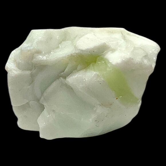 Custard Vaseline Art Glass Cullet Glowing Uranium Manganese Slag Glass #5GX6 - Picture 6 of 7